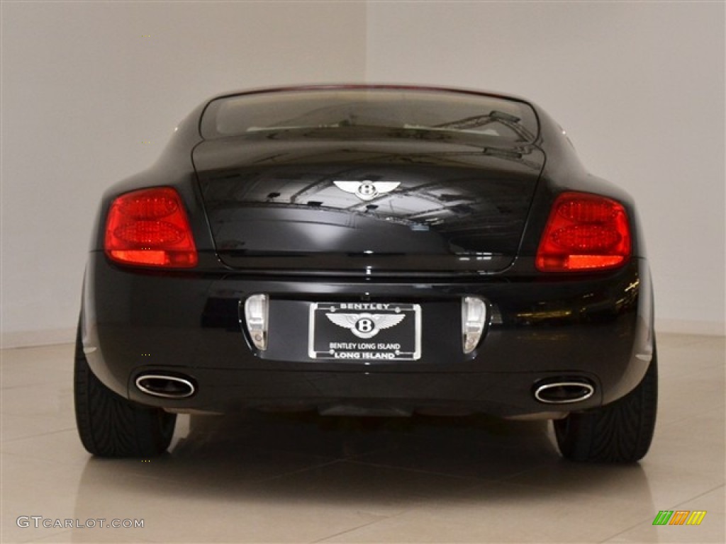 2009 Continental GT  - Onyx / Saffron photo #6