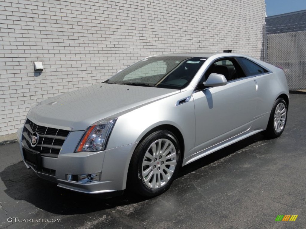 Radiant Silver Metallic 2011 Cadillac CTS 4 AWD Coupe Exterior Photo #53006402
