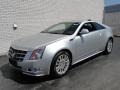 Radiant Silver Metallic 2011 Cadillac CTS 4 AWD Coupe Exterior