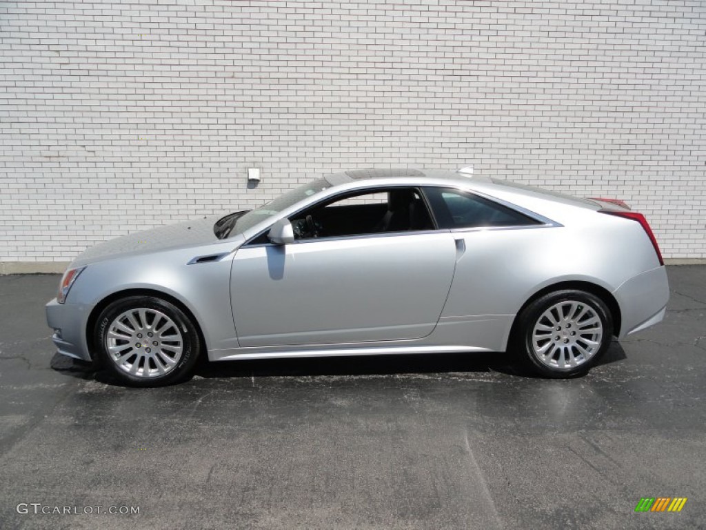 Radiant Silver Metallic 2011 Cadillac CTS 4 AWD Coupe Exterior Photo #53006447