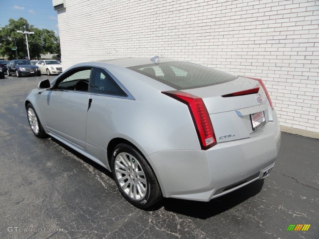 Radiant Silver Metallic 2011 Cadillac CTS 4 AWD Coupe Exterior Photo #53006459