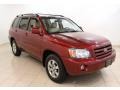 Salsa Red Pearl 2005 Toyota Highlander V6