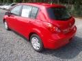 2011 Red Alert Nissan Versa 1.8 S Hatchback  photo #3