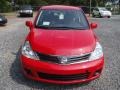 2011 Red Alert Nissan Versa 1.8 S Hatchback  photo #5