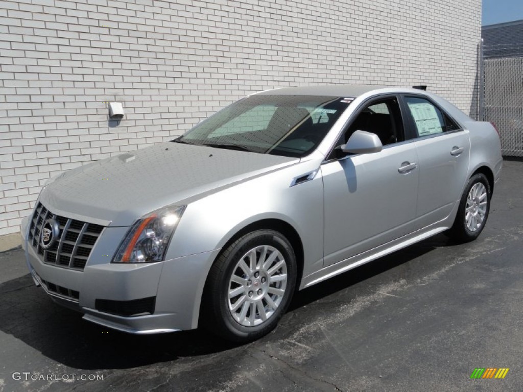 2012 CTS 3.0 Sedan - Radiant Silver Metallic / Ebony/Ebony photo #1