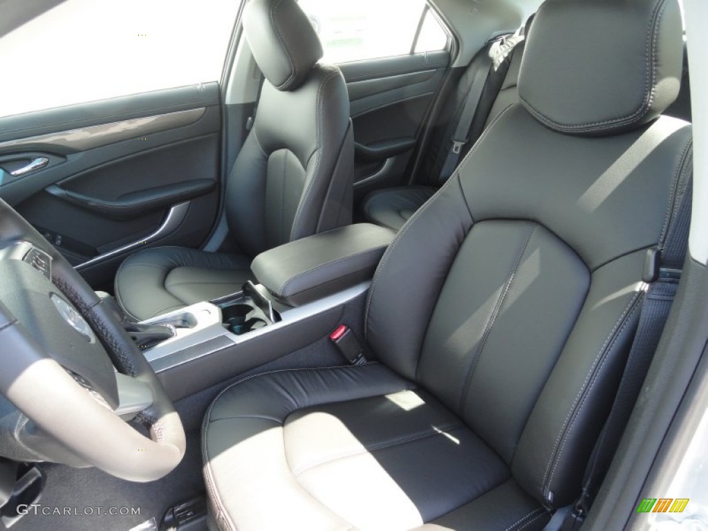 Ebony/Ebony Interior 2012 Cadillac CTS 3.0 Sedan Photo #53007494