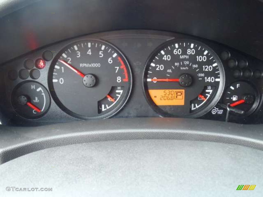 2011 Nissan Frontier SV V6 King Cab Gauges Photo #53007803