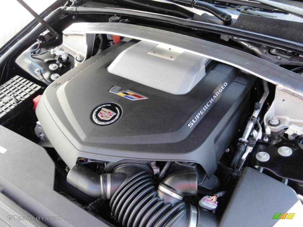 2012 Cadillac CTS -V Coupe 6.2 Liter Eaton Supercharged OHV 16-Valve V8 Engine Photo #53008208