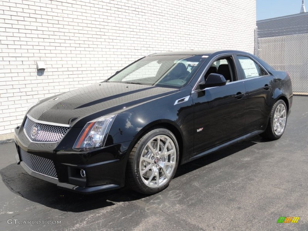 Black Raven 2012 Cadillac CTS -V Sedan Exterior Photo #53008349