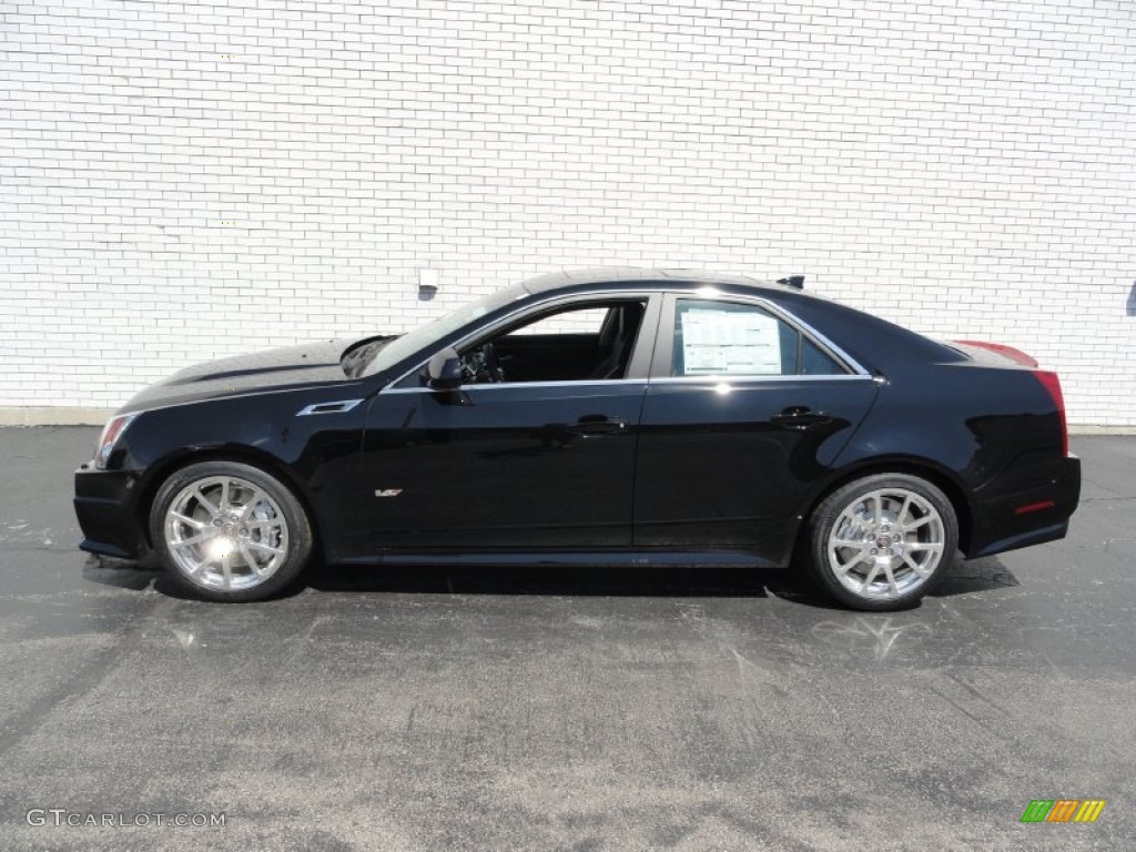 Black Raven 2012 Cadillac CTS -V Sedan Exterior Photo #53008394