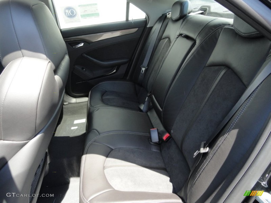 Ebony/Ebony Interior 2012 Cadillac CTS -V Sedan Photo #53008559