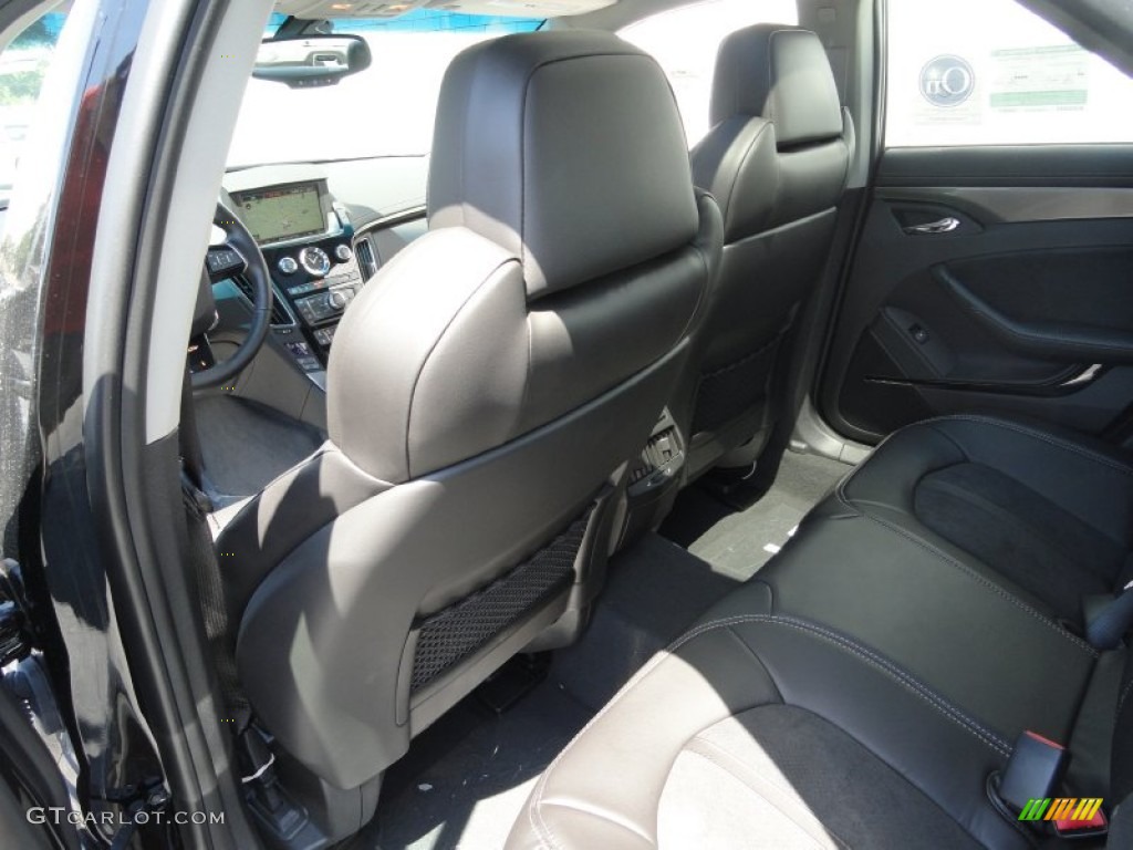 Ebony/Ebony Interior 2012 Cadillac CTS -V Sedan Photo #53008574