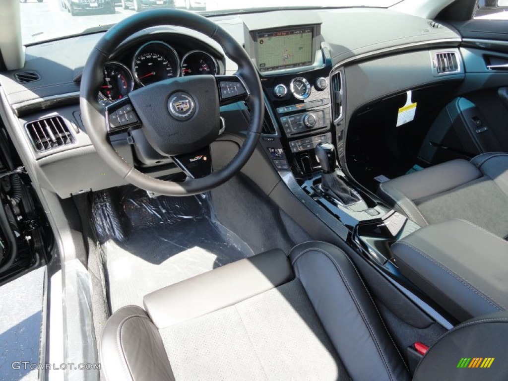 2012 Cadillac CTS -V Sedan Ebony/Ebony Dashboard Photo #53008586