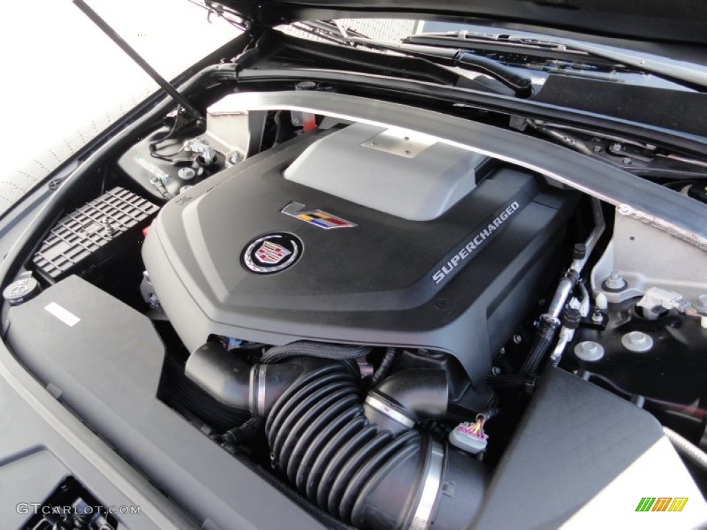 2012 Cadillac CTS -V Sedan 6.2 Liter Eaton Supercharged OHV 16-Valve V8 Engine Photo #53008601