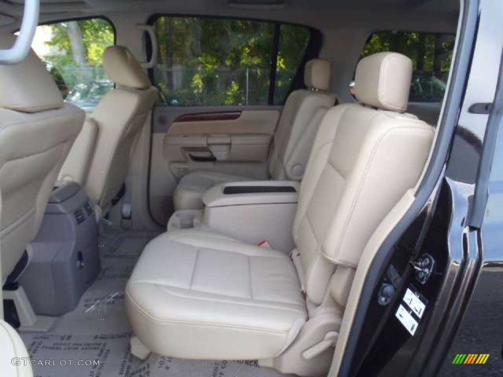 Almond Interior 2011 Nissan Armada Platinum 4WD Photo #53009621
