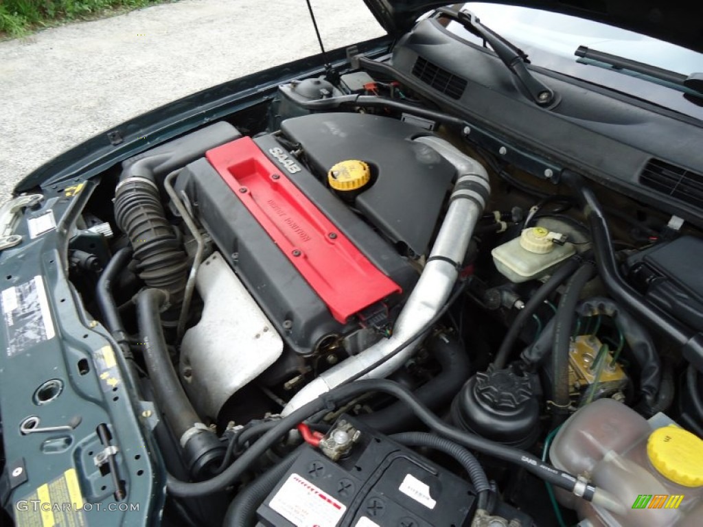 1999 Saab 9-3 SE Convertible 2.0 Liter Turbocharged DOHC 16-Valve 4 Cylinder Engine Photo #53010371