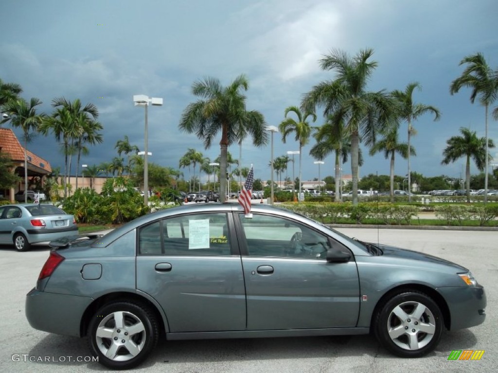 Storm Gray 2007 Saturn ION 3 Sedan Exterior Photo #53010515