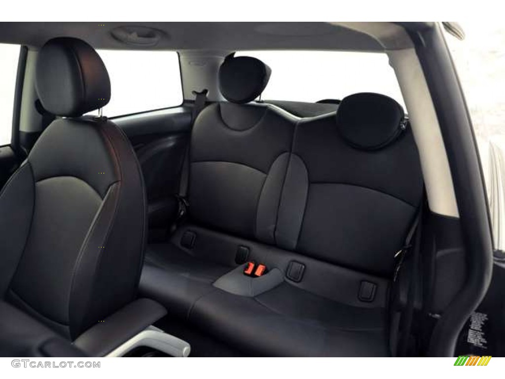 Black/Grey Interior 2009 Mini Cooper S Hardtop Photo #53010998