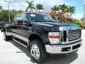 Black 2010 Ford F450 Super Duty Lariat Crew Cab 4x4 Dually Exterior