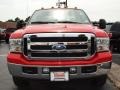 2006 Red Clearcoat Ford F350 Super Duty XLT Crew Cab 4x4 Dually  photo #8