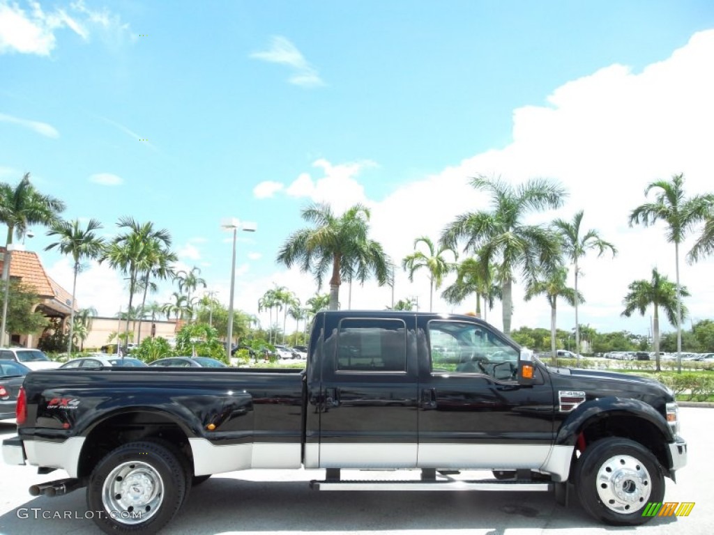 Black 2010 Ford F450 Super Duty Lariat Crew Cab 4x4 Dually Exterior Photo #53011538
