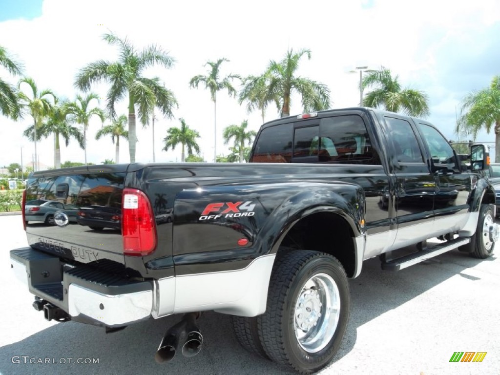 Black 2010 Ford F450 Super Duty Lariat Crew Cab 4x4 Dually Exterior Photo #53011550