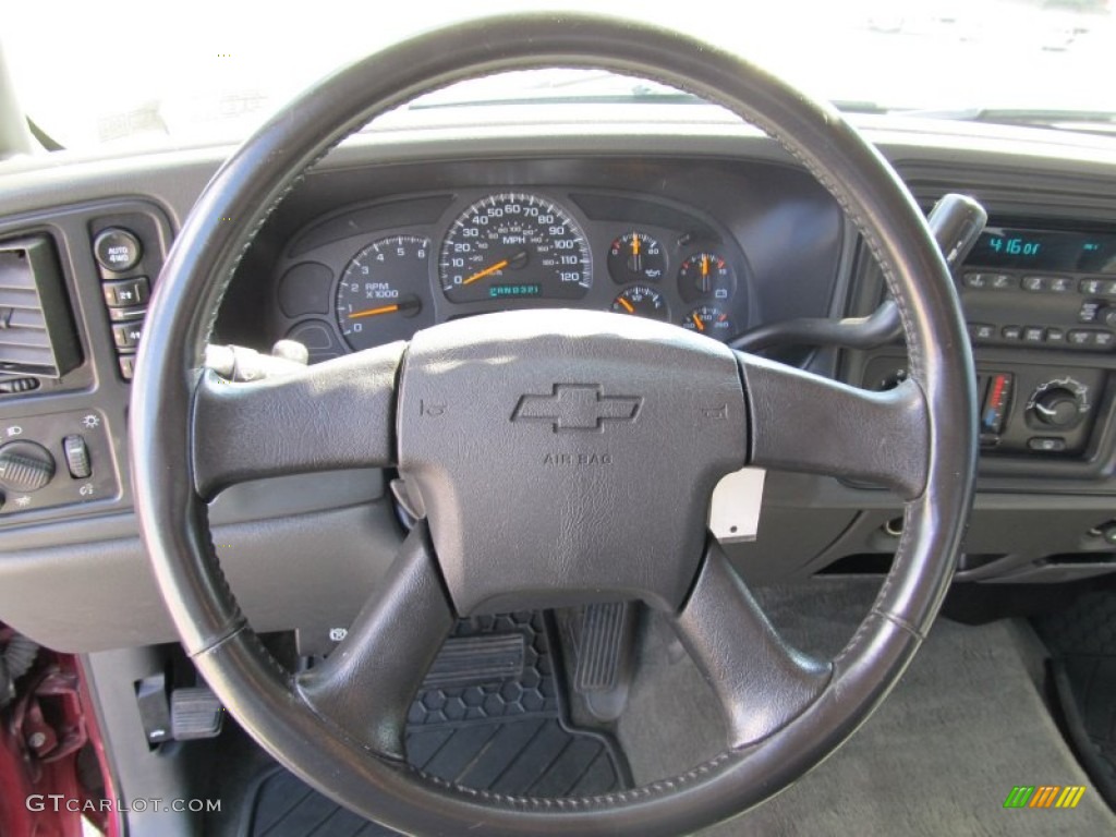 2004 Silverado 1500 LT Extended Cab 4x4 - Sport Red Metallic / Dark Charcoal photo #10