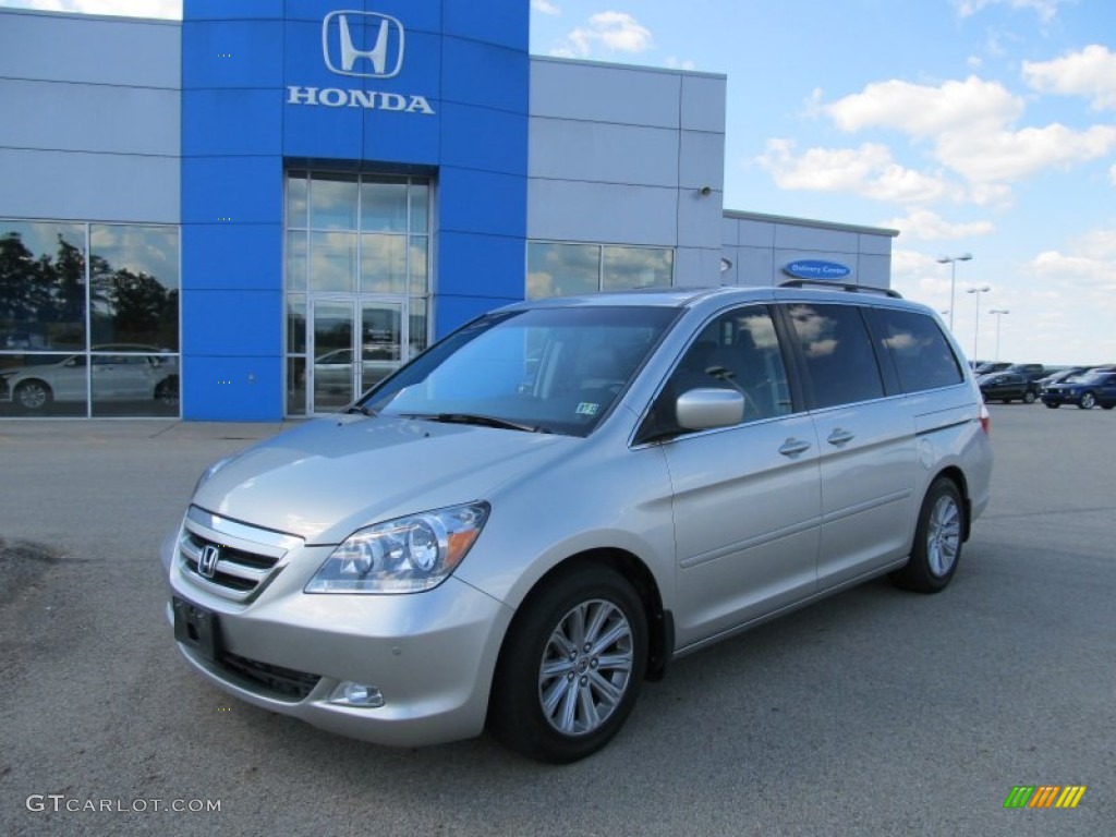 2007 Odyssey Touring - Silver Pearl Metallic / Gray photo #1