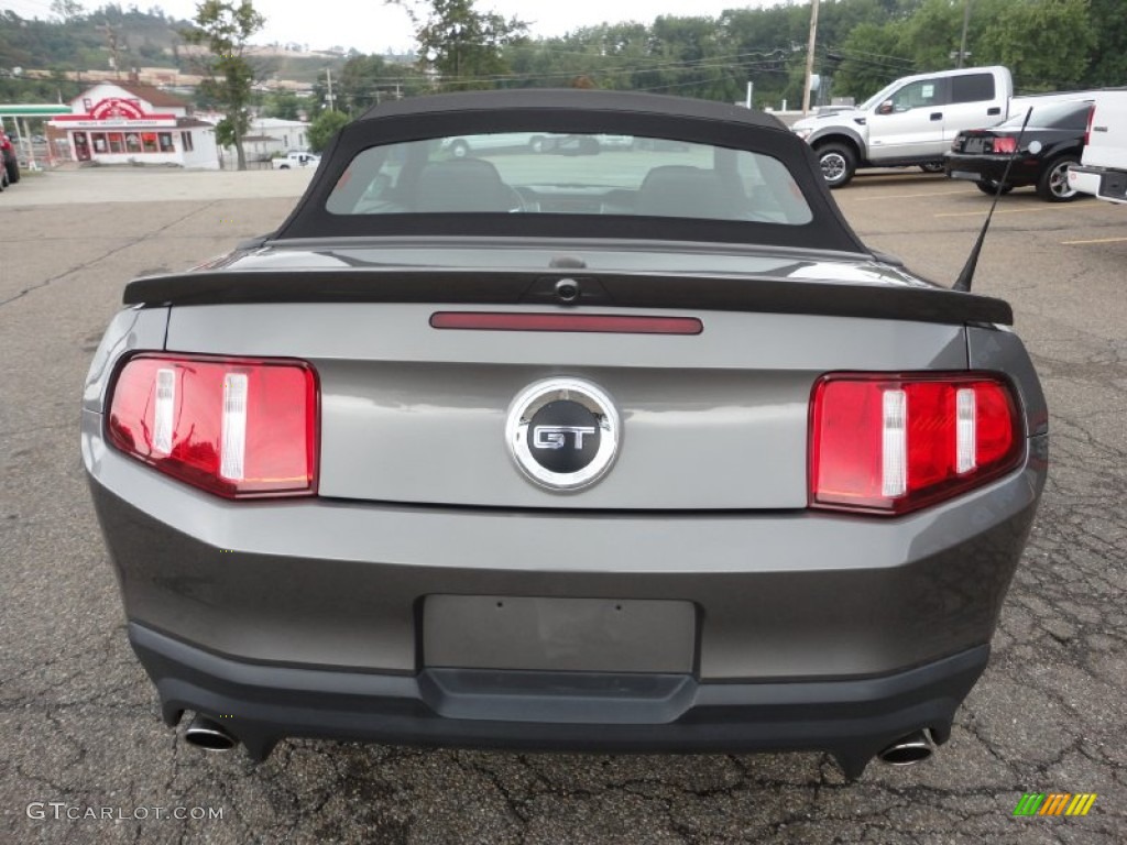 2011 Mustang GT Premium Convertible - Sterling Gray Metallic / Charcoal Black/Cashmere photo #3