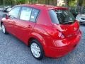 2011 Red Alert Nissan Versa 1.8 S Hatchback  photo #3