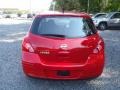 2011 Red Alert Nissan Versa 1.8 S Hatchback  photo #4