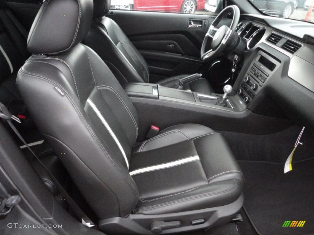 Charcoal Black/Cashmere Interior 2011 Ford Mustang GT Premium Convertible Photo #53012189