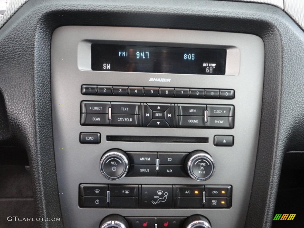 2011 Mustang GT Premium Convertible - Sterling Gray Metallic / Charcoal Black/Cashmere photo #18