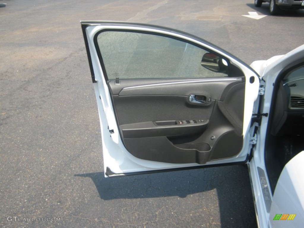 2012 Chevrolet Malibu LT Ebony Door Panel Photo #53012321