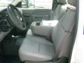 Dark Titanium 2011 Chevrolet Silverado 3500HD Regular Cab 4x4 Chassis Interior Color