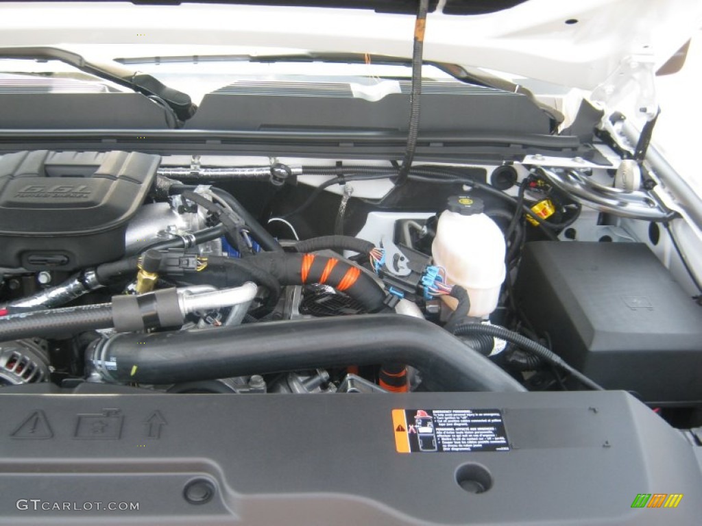 2011 Chevrolet Silverado 3500HD Regular Cab 4x4 Chassis 6.6 Liter OHV 32-Valve Duramax Turbo-Diesel V8 Engine Photo #53012762