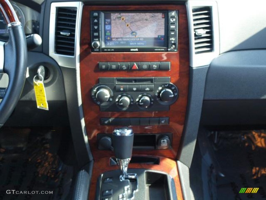 2008 Grand Cherokee Overland 4x4 - Bright Silver Metallic / Saddle Brown/Dark Slate Gray photo #12
