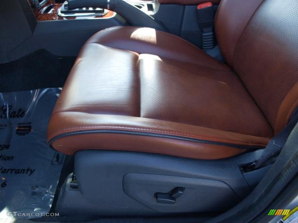 2008 Grand Cherokee Overland 4x4 - Bright Silver Metallic / Saddle Brown/Dark Slate Gray photo #16