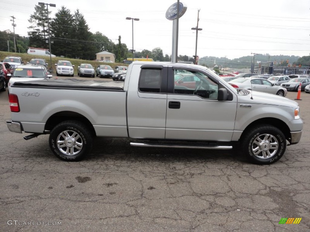 2006 F150 XLT SuperCab 4x4 - Silver Metallic / Medium/Dark Flint photo #5