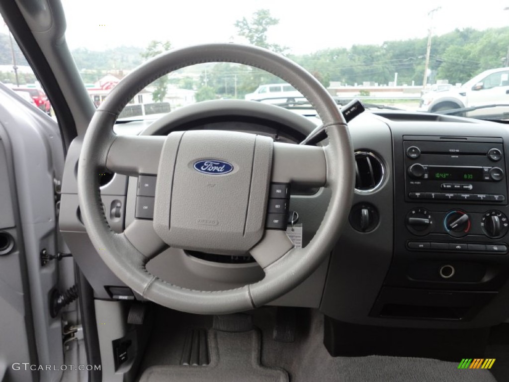 2006 F150 XLT SuperCab 4x4 - Silver Metallic / Medium/Dark Flint photo #13