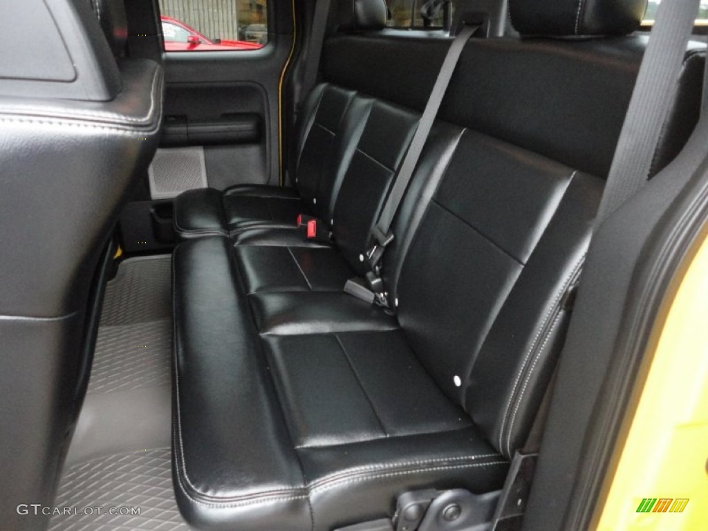 2004 F150 FX4 SuperCab 4x4 - Blazing Yellow / Black photo #13