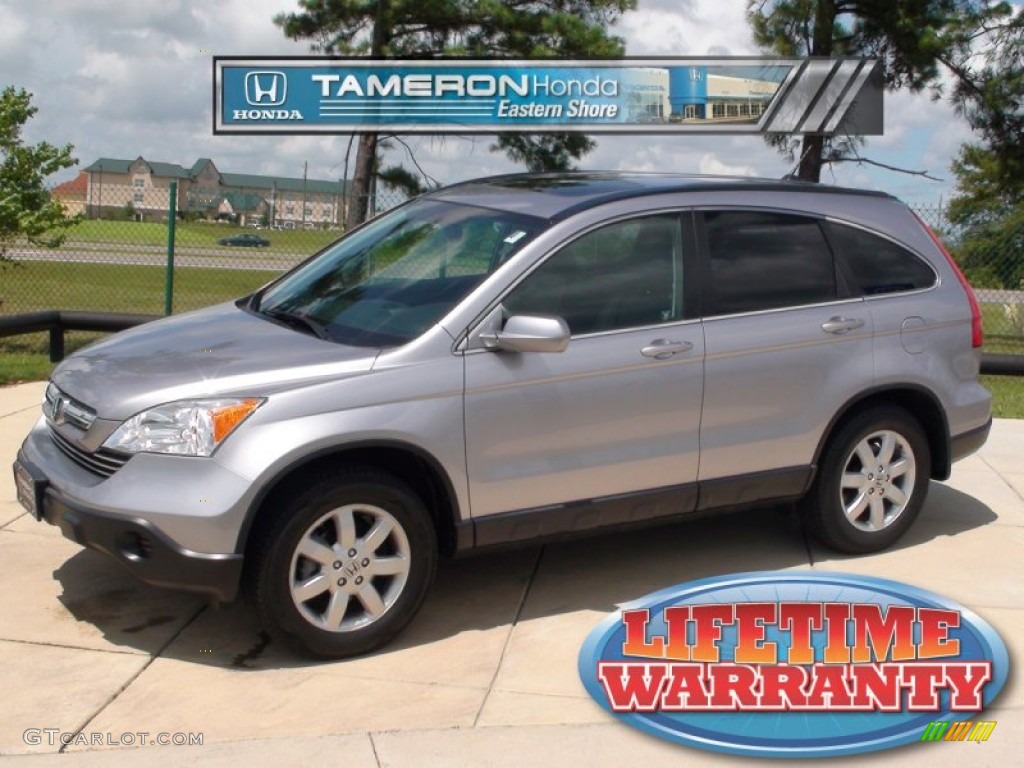 2007 CR-V EX-L - Whistler Silver Metallic / Gray photo #1