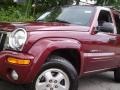 2002 Dark Garnet Red Pearlcoat Jeep Liberty Limited 4x4  photo #28