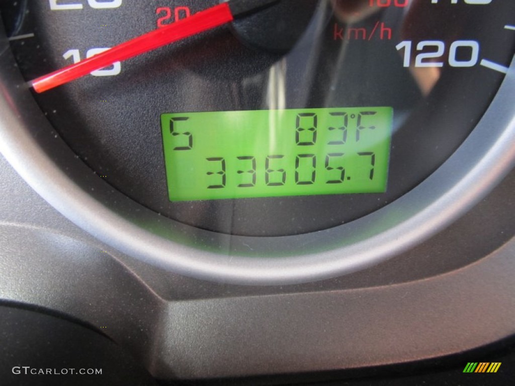 2005 F150 XLT SuperCab 4x4 - Bright Red / Medium Flint Grey photo #15
