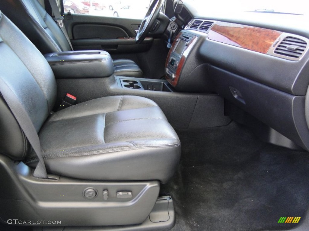 Ebony Interior 2007 Chevrolet Avalanche LTZ Photo #53015882