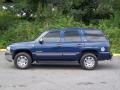 2002 Indigo Blue Metallic Chevrolet Tahoe LS 4x4  photo #2