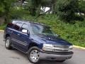 2002 Indigo Blue Metallic Chevrolet Tahoe LS 4x4  photo #25