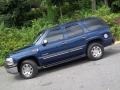 2002 Indigo Blue Metallic Chevrolet Tahoe LS 4x4  photo #34