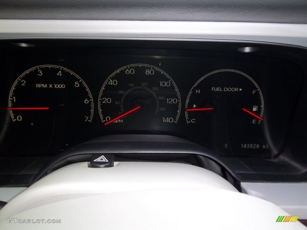 2005 Aviator Luxury AWD - Dark Blue Pearl Metallic / Dove Grey photo #11