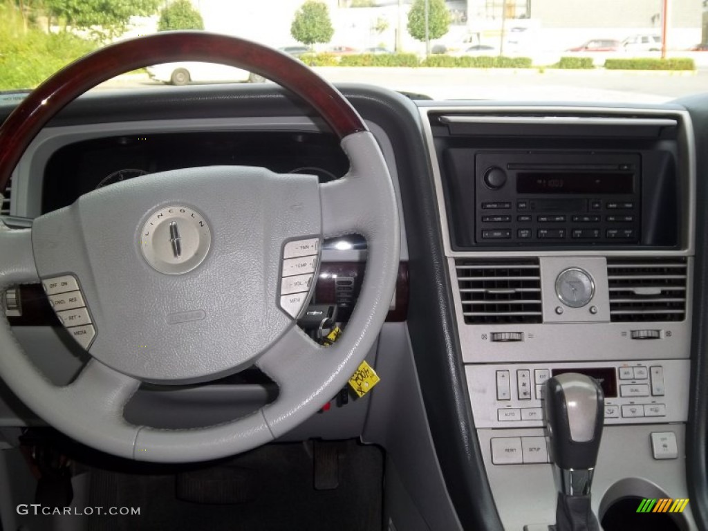2005 Aviator Luxury AWD - Dark Blue Pearl Metallic / Dove Grey photo #20